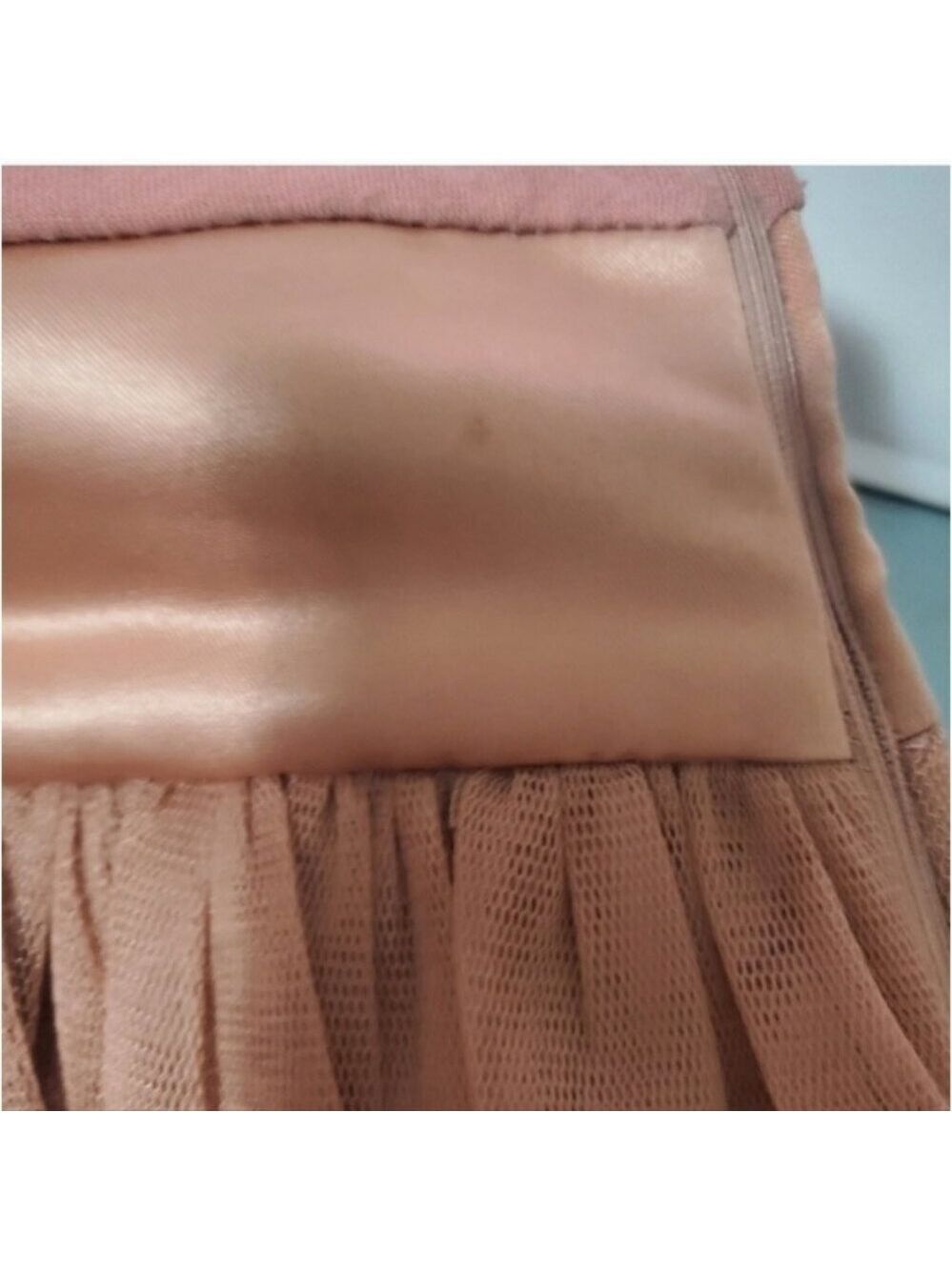 ONLY Mesh rose tulle dress size Medium - Picture 6 of 6